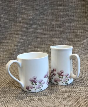 Alternative view of Small Viburnum Jug - pink