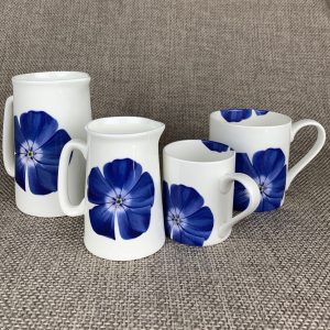 Sweet William Mini Espresso Mug Set of 4 - blue - Image 8
