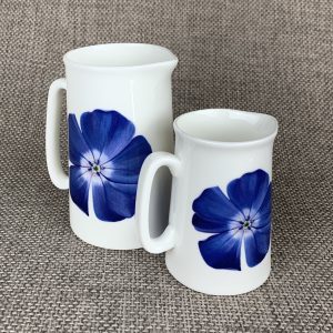 Small Sweet William Jug - Blue - Image 6