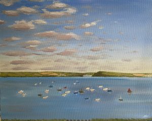 'Camel Estuary from Rock'