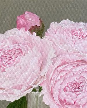 'Pale Pink Peonies' - Image 4