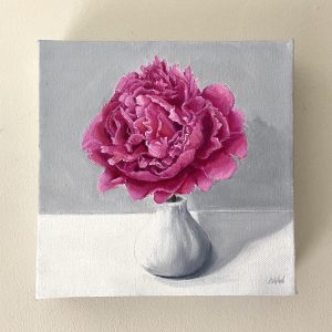 Alternative view of 'Dark Pink Peony'