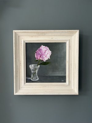 'Nearly Out' - a Peony in a Vase - Image 5