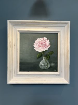 'Full Bloom' - a Rose in a Vase - Image 4