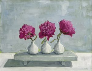 Alternative view of Vibrant Pink Peonies